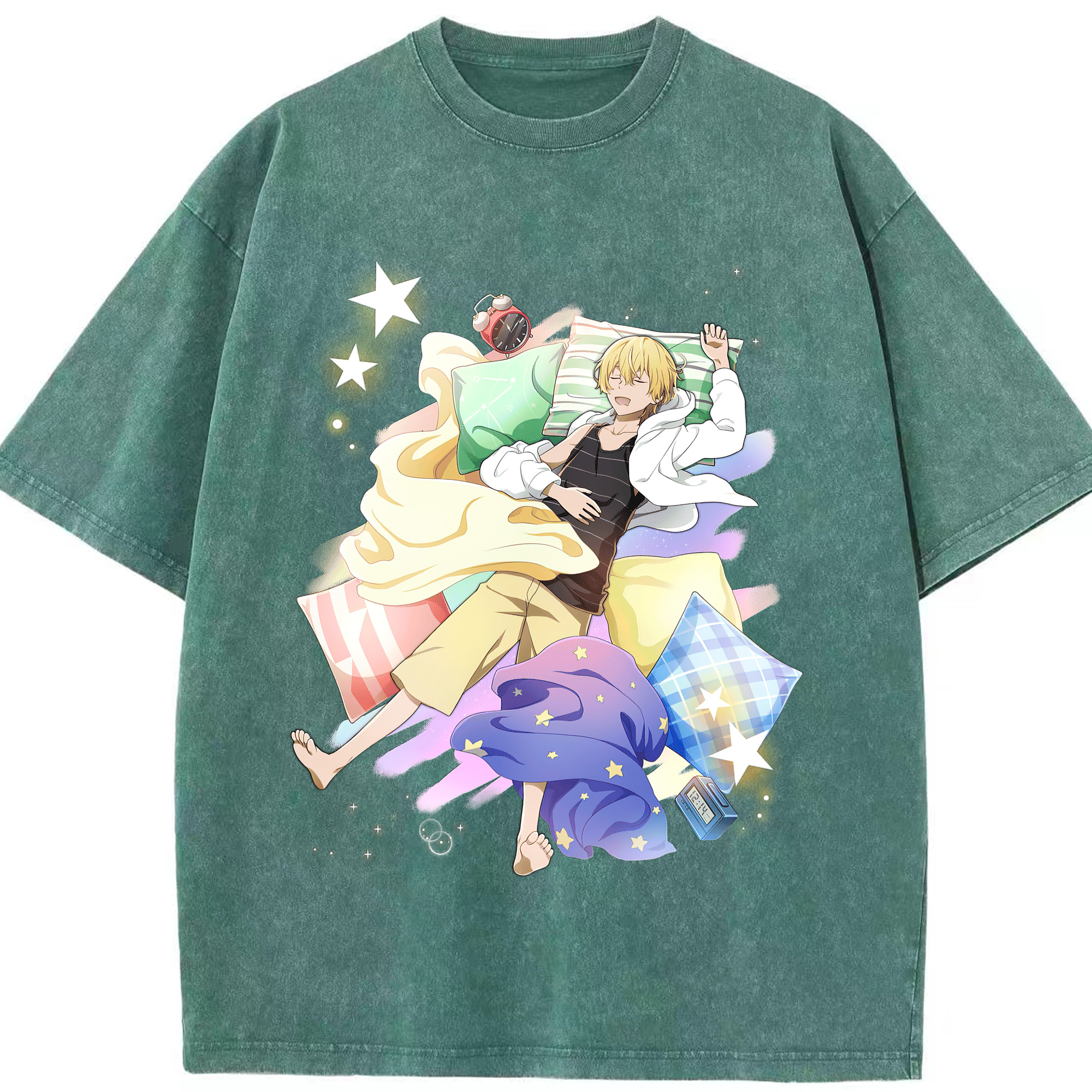 （画像用） 文豪ストレイドッグス Bungo Stray Dogs 綿100% ヴィンテージ風 半袖Tシャツ（フロントプリント）